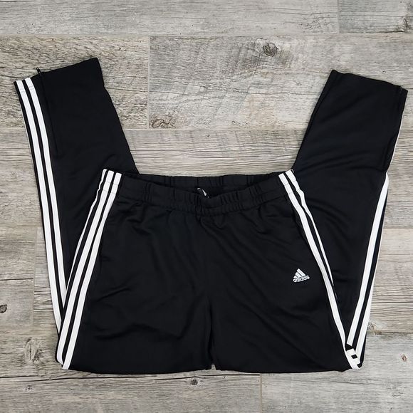 adidas Pants - Adidas Straight Fit Track 3 Stripe Pants